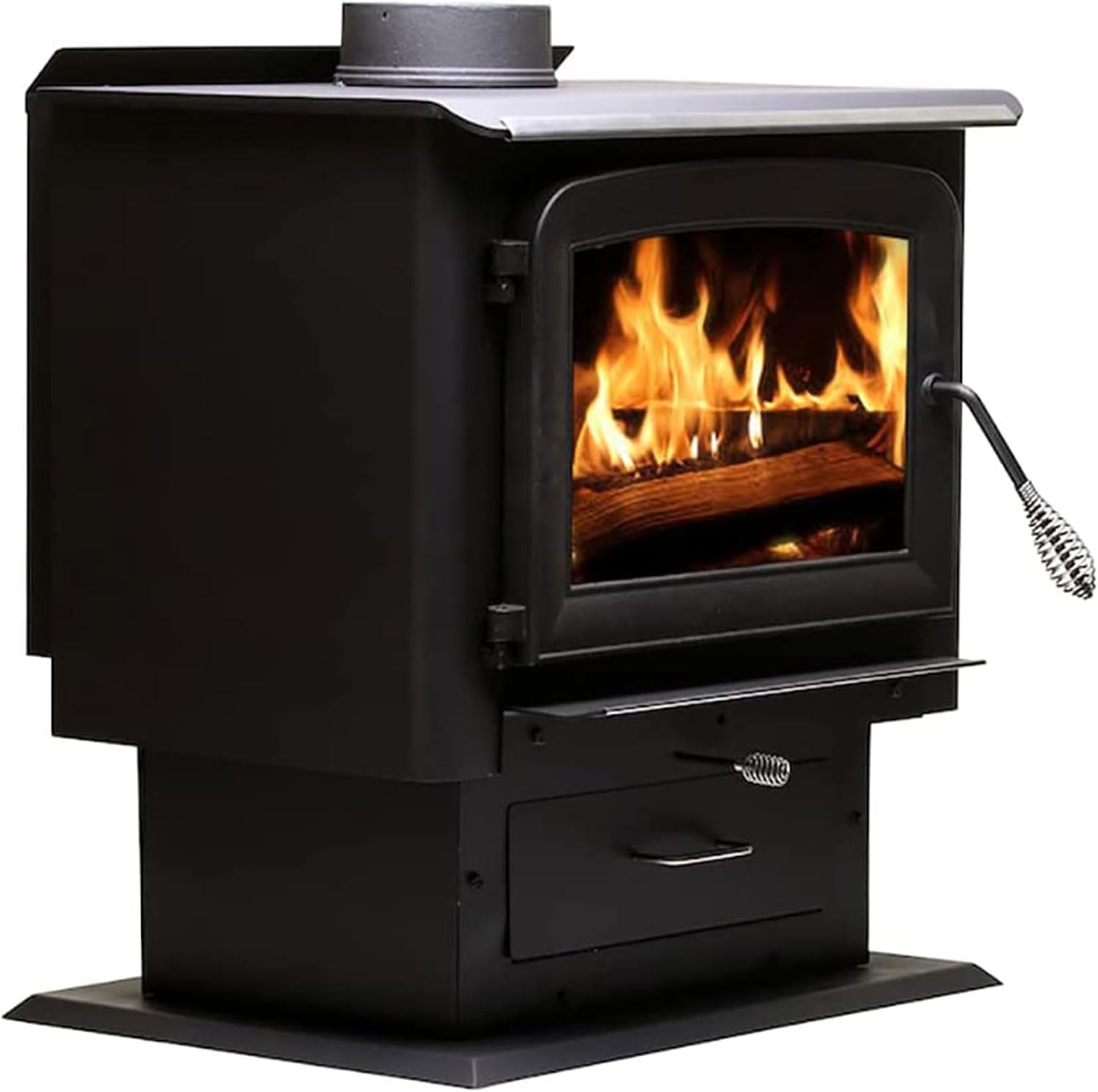 AW2020-P 2,000 Square Foot Pedestal Heating Unit with Spacious Firebox and Reliable Performance