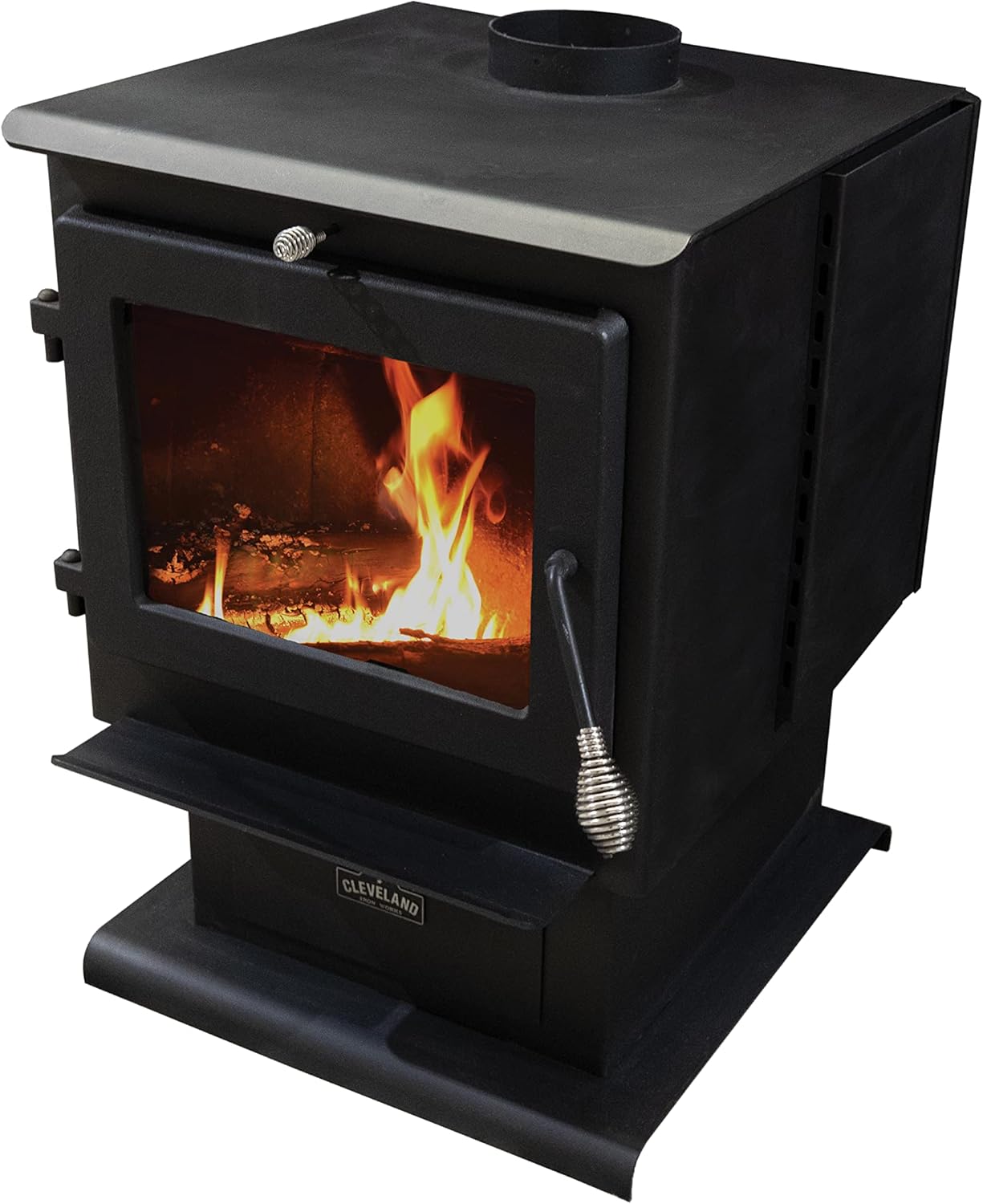 Huron Solid Fuel Heating Unit with Advanced Combustion Chamber and Durable Construction